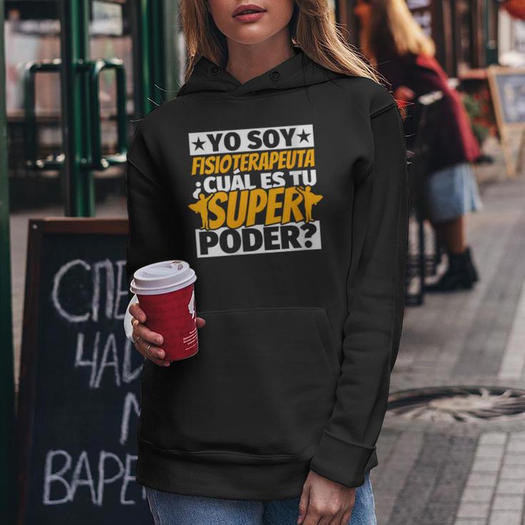 Fisioterapeuta Regalos Divertidos Cuello Sudadera con capucha para mujer Regalos divertidos