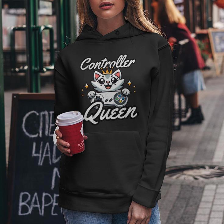 Gamer Girl Cat Gaming Cuteideo Game Girls Kapuzenpullover für Damen Lustige Geschenke