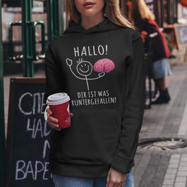 Hallo Dir Ist Was Runtergefallen – And Unique Kapuzenpullover für Damen Lustige Geschenke