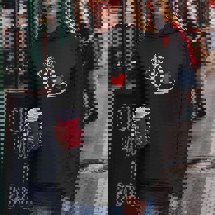 King & Queen Of Hearts Matching Couple Saint Valentine's Day Women Hoodie Personalized Gifts