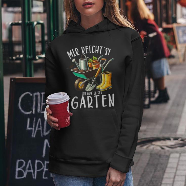 Mir Reicht Ich Geh In Den Garten Papa Mama Garten Gardener Kapuzenpullover für Damen Lustige Geschenke