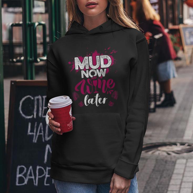 Mud Run For Mud Girl Run Mud Team S Kapuzenpullover für Damen Lustige Geschenke