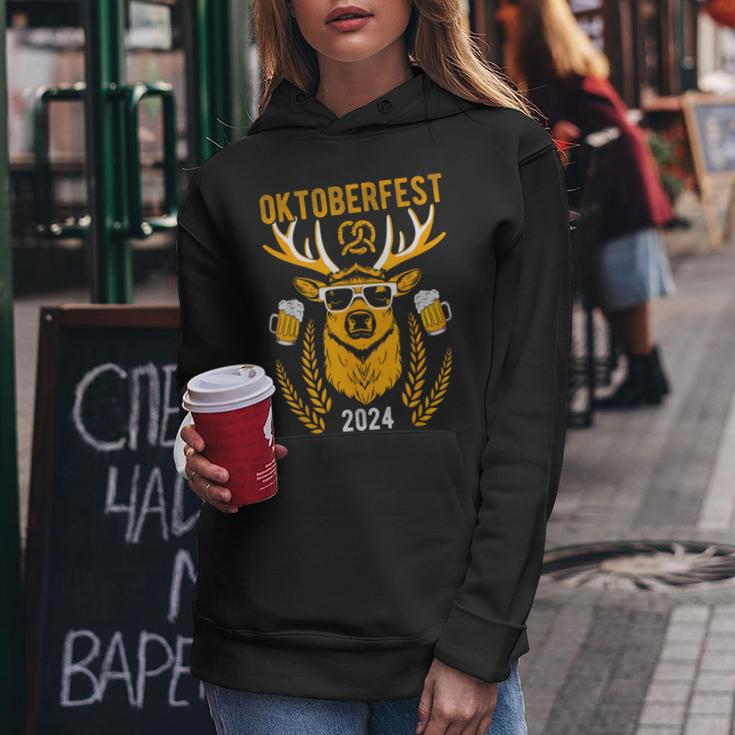 Oktoberfest 2024Olksfest Beer Oktoberfest Beer Festival Kapuzenpullover für Damen Lustige Geschenke