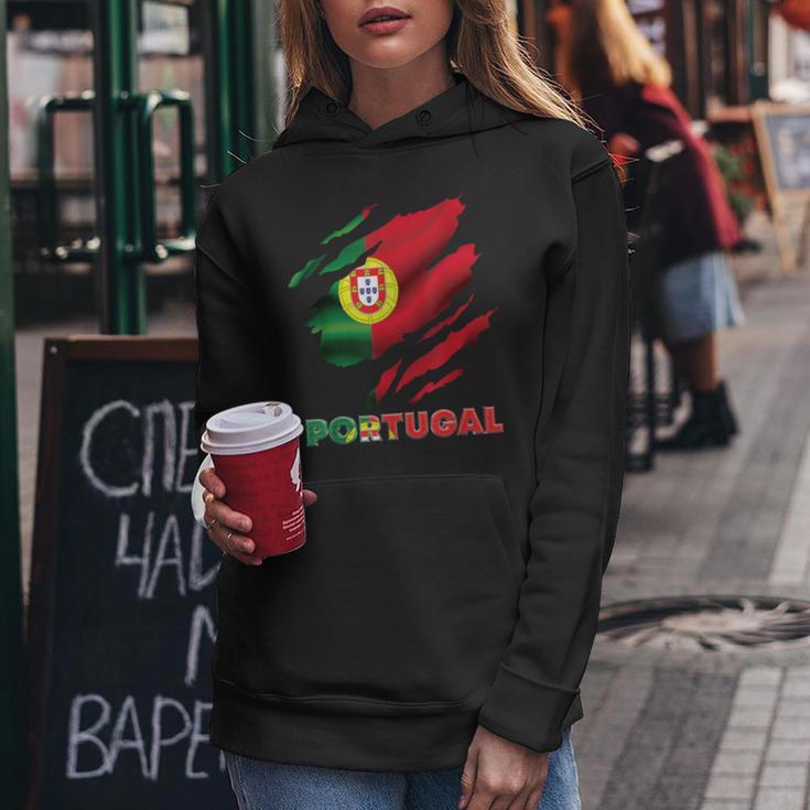 Portuguese Flag Women's Children's Portugal Kapuzenpullover für Damen Lustige Geschenke