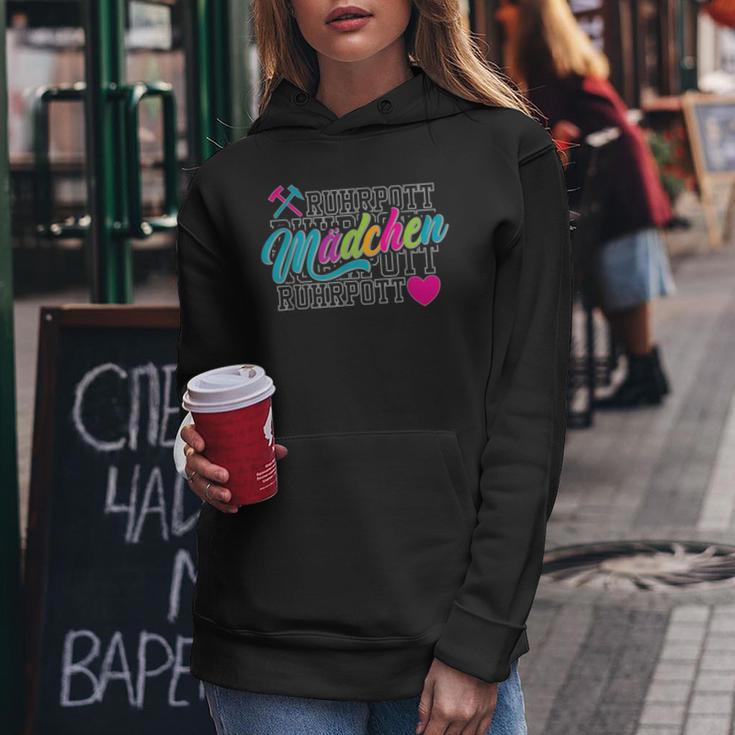 Ruhrpottirl Ruhrpott Revier Girls' Kapuzenpullover für Damen Lustige Geschenke