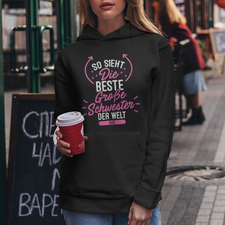 So Sieht Die Beste Schwester Der Welt Aus Kapuzenpullover für Damen Lustige Geschenke