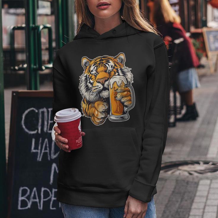 Tiger Beer Kapuzenpullover für Damen Lustige Geschenke