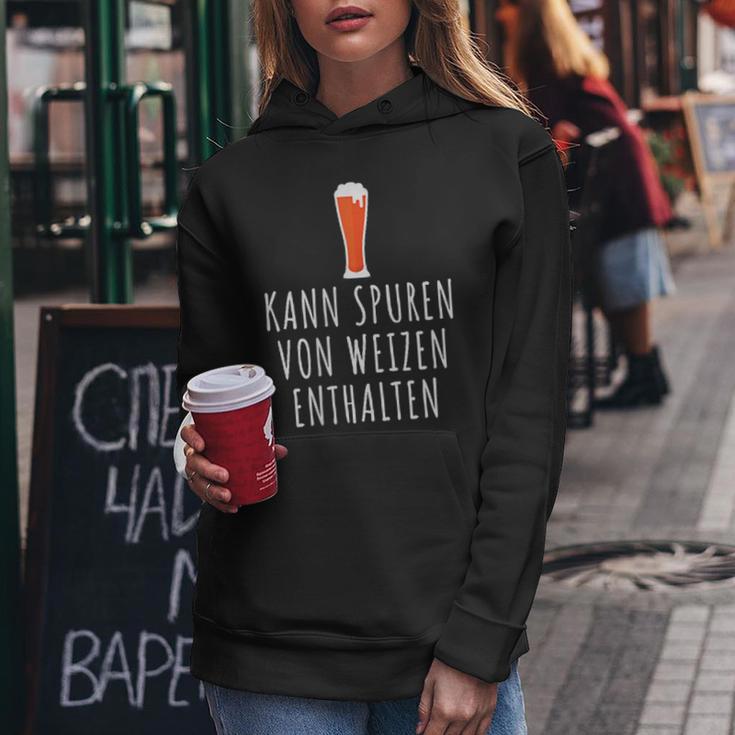 Wheat Beer Kann Trurenon Weizen Halten May Not Contain Traces Kapuzenpullover für Damen Lustige Geschenke