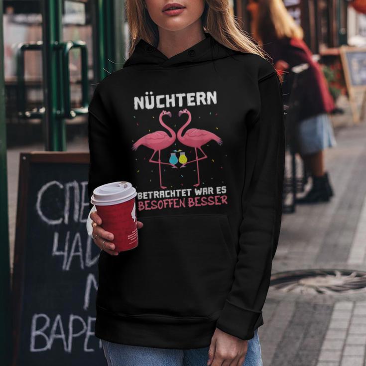 With Wine Sekt Mäds Nüchtern Sichtter War Es Besoffenbesser Kapuzenpullover für Damen Lustige Geschenke