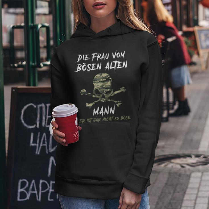 Women's Die Frauom Bösen Alter Mann Kapuzenpullover für Damen Lustige Geschenke