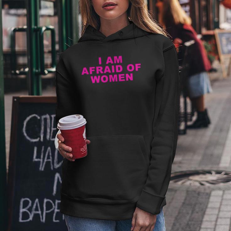 Women's Ich Habe Angst Kapuzenpullover für Damen Lustige Geschenke