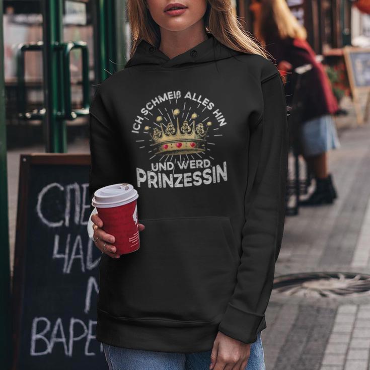 Women's Ich Schmeiß Alles Hin Und Werd Kapuzenpullover für Damen Lustige Geschenke