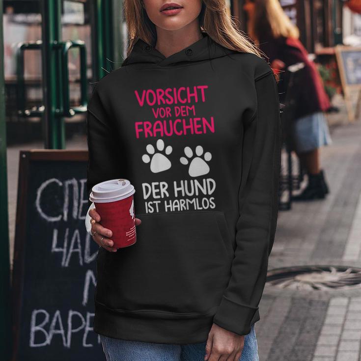 Women's Orsichtorden Der Hund Ist Harmlos S Kapuzenpullover für Damen Lustige Geschenke