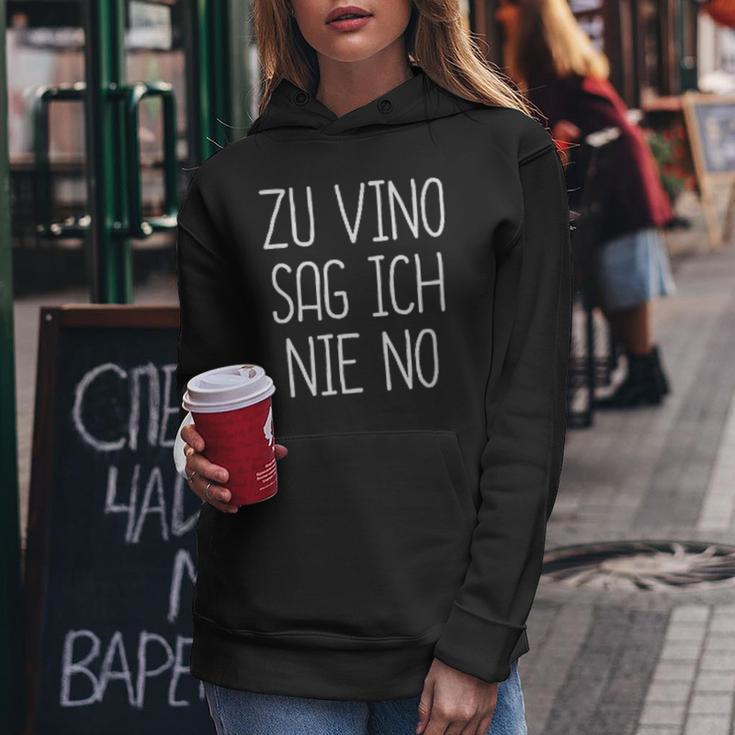 Women's Zuino Sag Ich Nie No Kapuzenpullover für Damen Lustige Geschenke