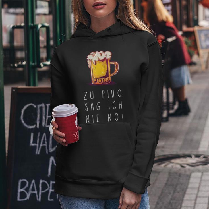 Zu Pivo Sag Ich Nie No Beer Croatian Beer Kapuzenpullover für Damen Lustige Geschenke