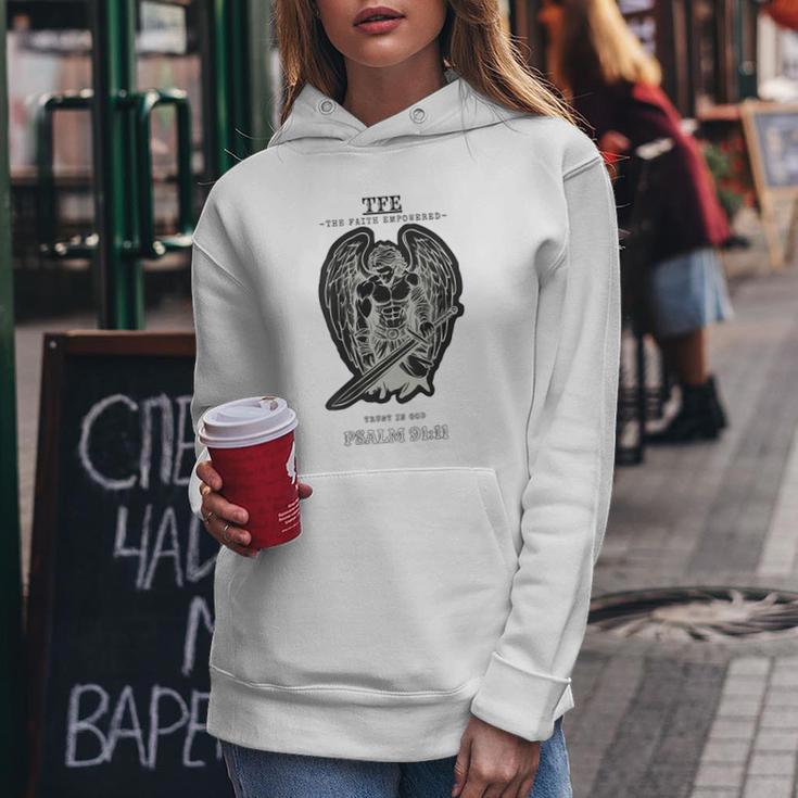 Christen Engel Backprint For And Women Kapuzenpullover für Damen Lustige Geschenke