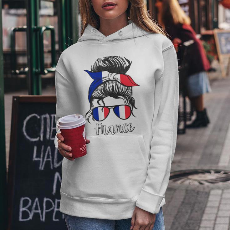 French Girls France Fille Française France French Flag Kapuzenpullover für Damen Lustige Geschenke