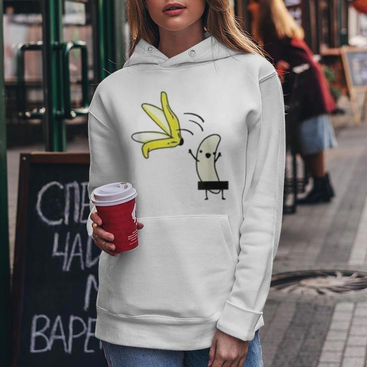 Nude Banana Kapuzenpullover für Damen Lustige Geschenke