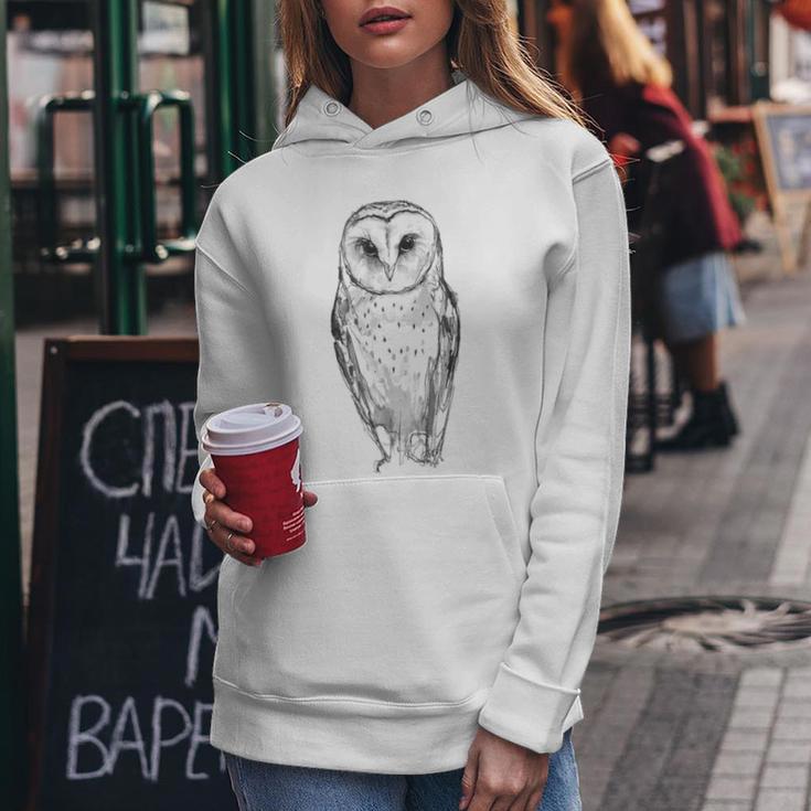 Snowy Owleil Owl Snow Owl Women's Kapuzenpullover für Damen Lustige Geschenke