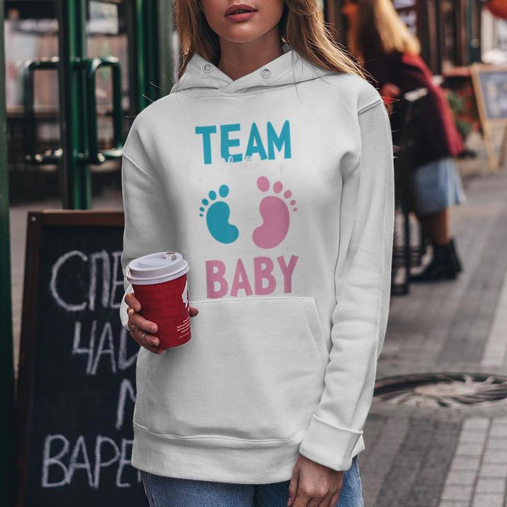 Team Baby Gender Reveal Boy Or Girl Kapuzenpullover für Damen Lustige Geschenke