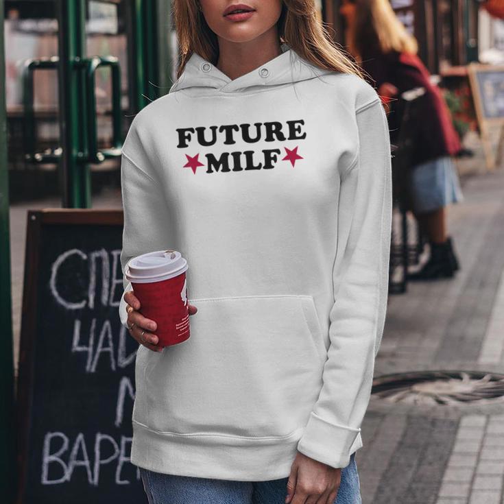 Women's Future Milf Retrointage Style Kapuzenpullover für Damen Lustige Geschenke