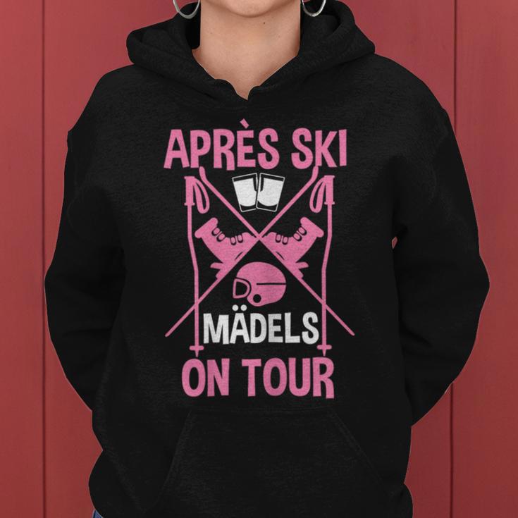 Après Ski Girls On Tour Winter Sport Skier Women's Kapuzenpullover für Damen