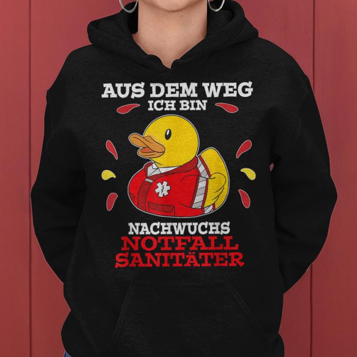 Aus Dem Weg Ich Bin Notfallsanitäter Kapuzenpullover für Damen