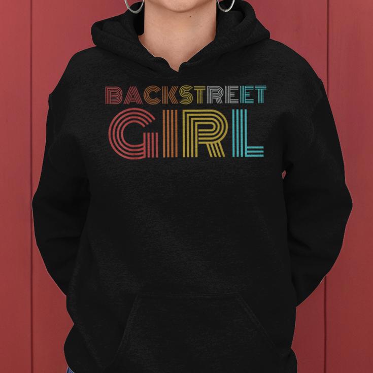 Backstreet Girl Retro Look Kapuzenpullover für Damen