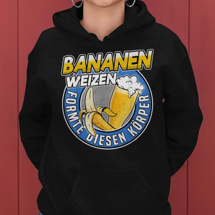 Banana Yeast Wheat Banana Wheat Beer Drinker Kapuzenpullover für Damen