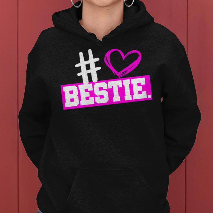 Bff Bestie Best Friend For Two Bffs Girls' Partner Look Kapuzenpullover für Damen