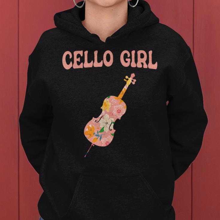 Cello Girl Cello Playerioloncello Cellist S Kapuzenpullover für Damen