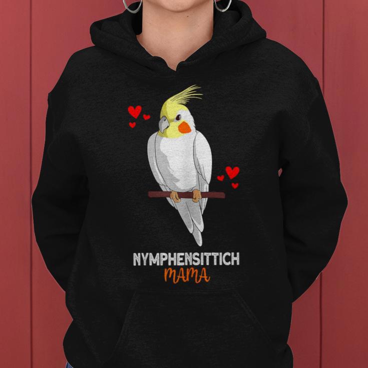 Cockatiel Mum Parrot Bird Cockatiel S Kapuzenpullover für Damen