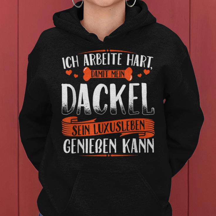 Dachshund Women's Dachshund Mum Teckel Kapuzenpullover für Damen