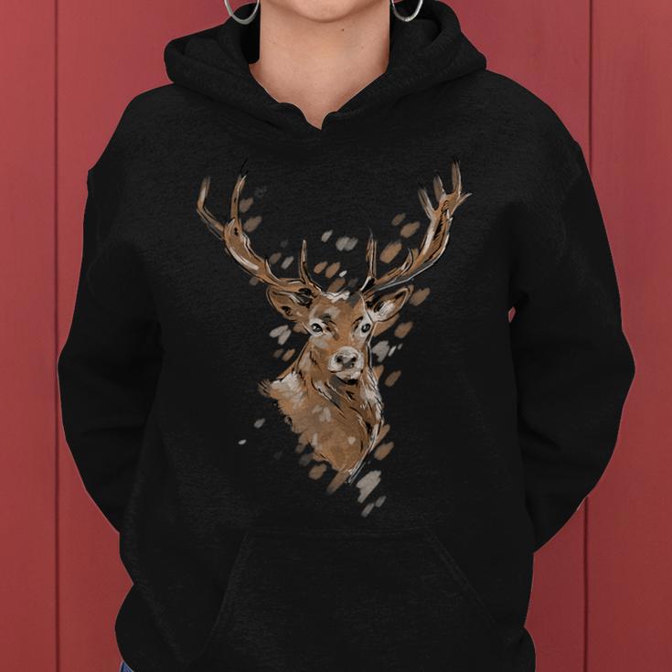 Deer Women's Hunter Red Deer Hunting Outfit Kapuzenpullover für Damen