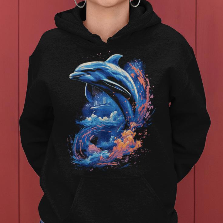 Dolphin Women's Boy Girl Toddler Kapuzenpullover für Damen