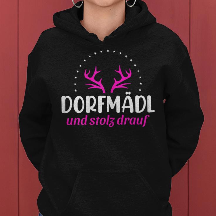 Dorfmädchen Und Stolz Drauf Dorfkind Women's Kapuzenpullover für Damen