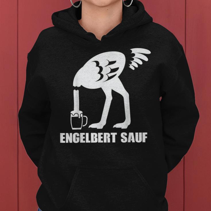 Engelbert Sauf Beer Drinking Beer Drinker Slogan Kapuzenpullover für Damen