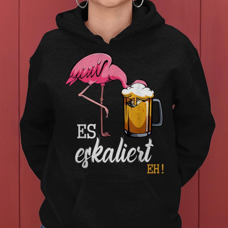 Es Escaliert Eh Flamingo Beer Disco Festival Party Kapuzenpullover für Damen