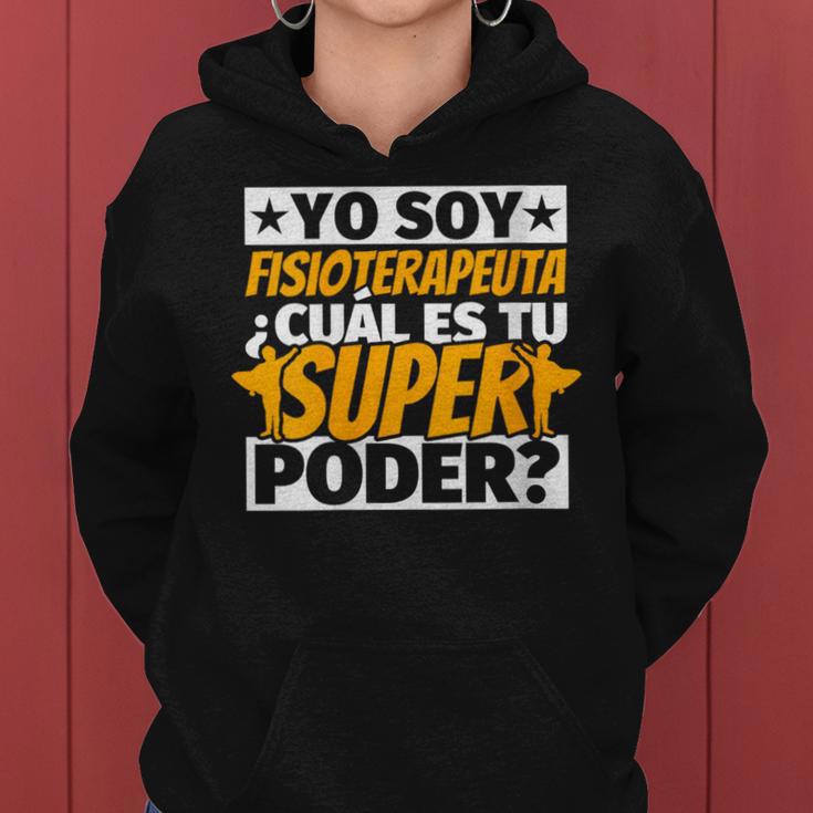 Fisioterapeuta Regalos Divertidos Cuello Sudadera con capucha para mujer