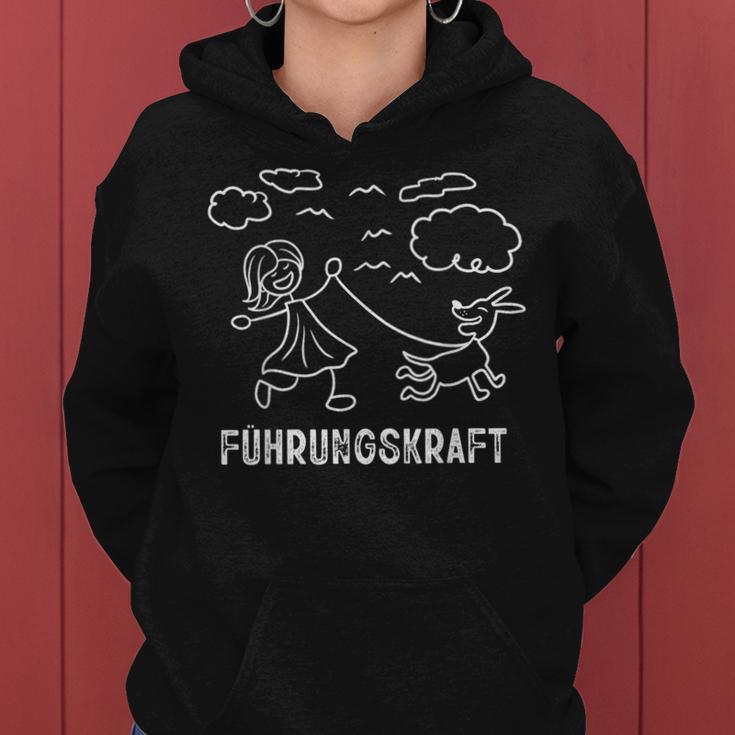 Führkraft Dog Animal Dog Dad Dog Owner Women's Kapuzenpullover für Damen