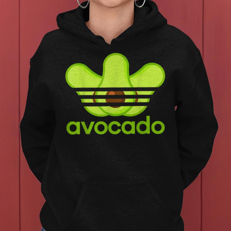 Avocado For And Humouregan Avocado Kapuzenpullover für Damen