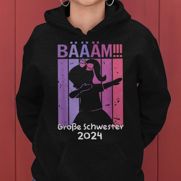 Girls' Bääm Big Sister 2024 Dab Pregnancy Kapuzenpullover für Damen