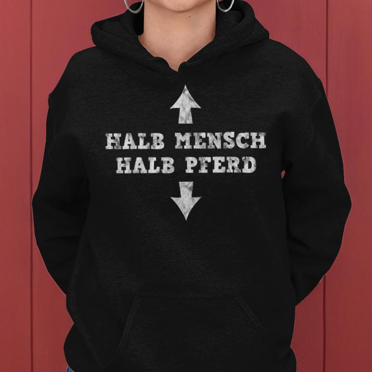 Half Human Half Horse Kapuzenpullover für Damen