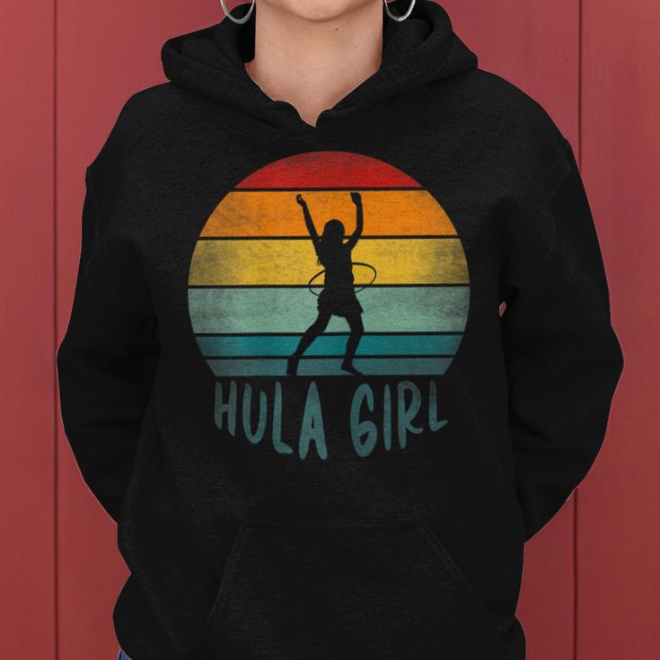 Hulahoop Hullern Hula Girl Hoola Hop Training Women's Hoopen Kapuzenpullover für Damen