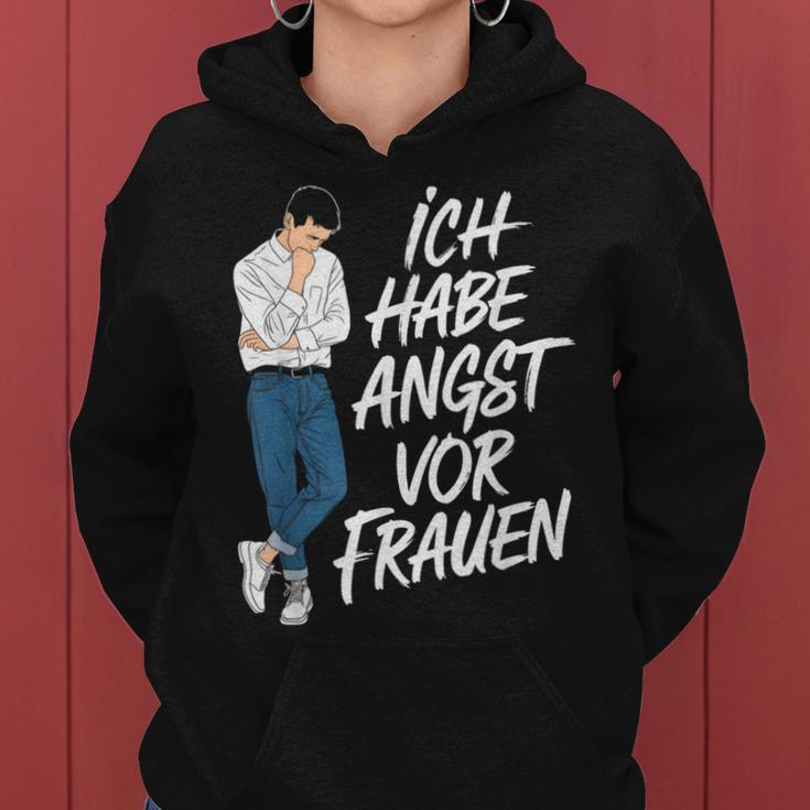 Ich Habe Angstor Frauen Saying Flirting Kapuzenpullover für Damen