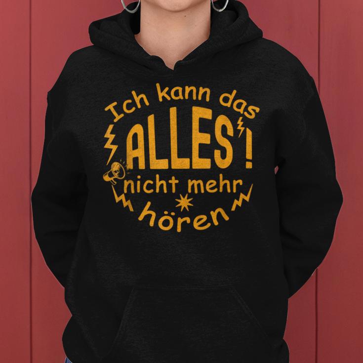 Ich Kann Das Alles Nicht Mehr Hören Women's & Brown Kapuzenpullover für Damen