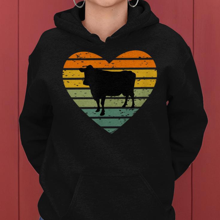 Ich Liebe Kühe Kühe Bauernhof Bauer Landwirt Milchkuh Beef Cow Fan Kapuzenpullover für Damen