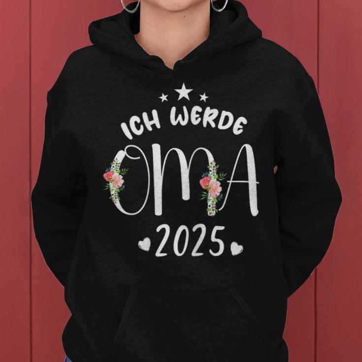 Ich Werde Oma 2025 Ich Werde Die Beste Oma Der Welt 2025 Kapuzenpullover für Damen