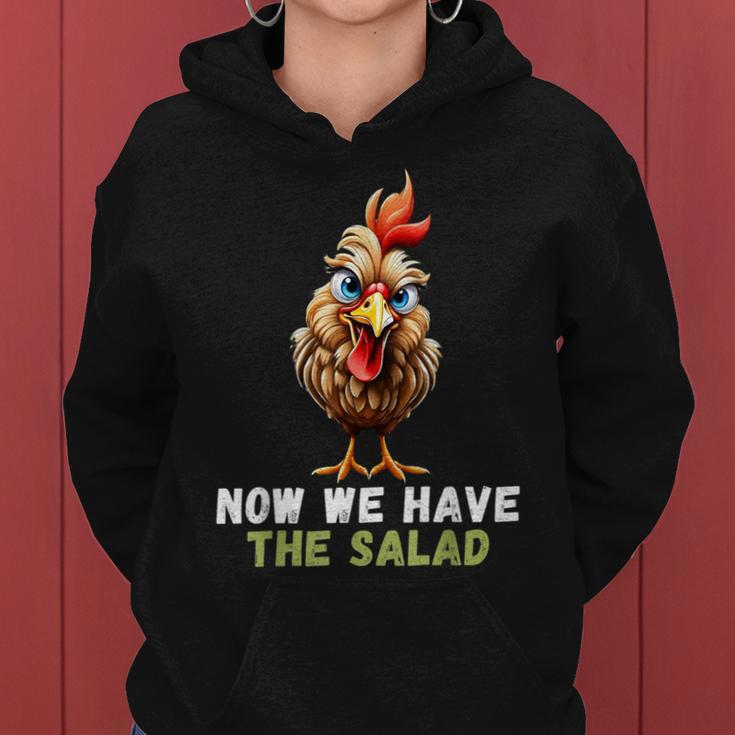 Jetzt Haben Wir Den Salat Saying For And Women Kapuzenpullover für Damen