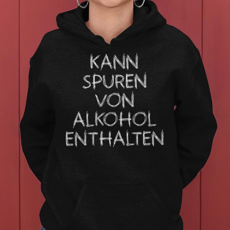 Kann Spurenon Alkohol Ententententen Wine Drinking Wine Lovers S Kapuzenpullover für Damen